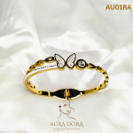 1PC Butterfly Stainless Steel Bracelet Fashionable Romantic  Women