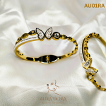 1PC Butterfly Stainless Steel Bracelet Fashionable Romantic  Women - Image 2