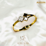 Gold Bangle: Stainless Steel Hypoallergenic Bracelet