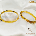 Stainless Steel Louis Vuitton LV Bangle Bracelet - Image 2