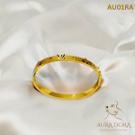 Stainless Steel Louis Vuitton LV Bangle Bracelet