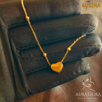 Minimalist Stylish Tiny Hearts Pendant Choker Necklace Titanium Steel Clavicle Chain For Ladies Women Fashion - Image 4