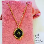 North Star Necklace, waterproof necklace, Victorian necklace inspired