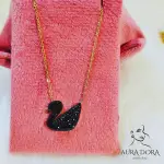 Fashion Black Swan Stainless Steel Hundred With Premium Sense Of Delicate Boudoir Ing Style Necklace - Image 2