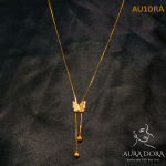 18K Gold Plated butterfly Necklace for Women Fashion Pendant Jewelry Stylish Stainless Steel Necklace - Image 2