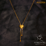 New Sweater Chain Explosions Titanium Love Tassel Necklace Plated with 18K Gold Fashion Joker Jewelry. - Image 3