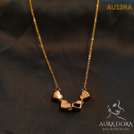 Lucky Heart Charm Diamond Necklace Four Leaf Clover Titanium Steel Necklace Women Choker Necklace Fine Jewelry - Image 3