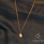 Gold Color Peanut Pearl Pendants Stainless Steel Necklace for Women Korean New Fashion Jewelry Collarbone Chain Gifts for Woman - Image 2