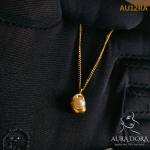 Gold Color Peanut Pearl Pendants Stainless Steel Necklace for Women Korean New Fashion Jewelry Collarbone Chain Gifts for Woman - Image 3