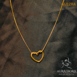 Classic Stainless Steel Heart-shaped Pendant Necklace Women Fashion Gold Color Chain Charms Clavicle Necklaces Jewelry - Image 3