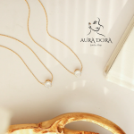 Fine Single Diamond Charm Necklace Waterproof Stainless Steel 18k Gold Plated Round Crystal Claw Cubic Zircon Pendant Necklace